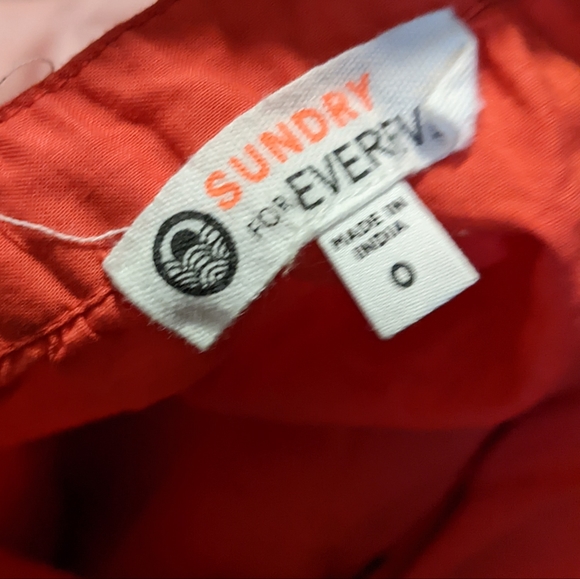 Sundry for Evereve - The Anywhere Easy Dress, Size 0 (XS) Coral Pink - Picture 5 of 16